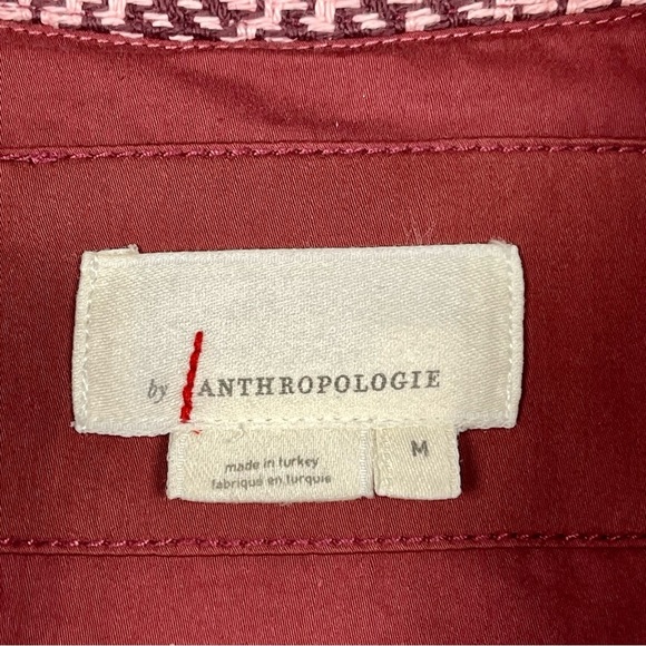 ANTHROPOLOGIE HUDSON PLAID OVERSIZED SHIRT JACKET SHACKET - Picture 15 of 16